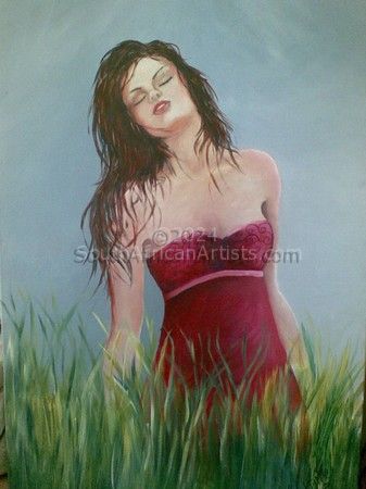 Lady in Grass