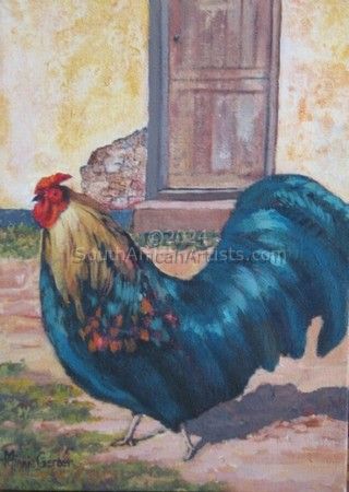 Cock at Door