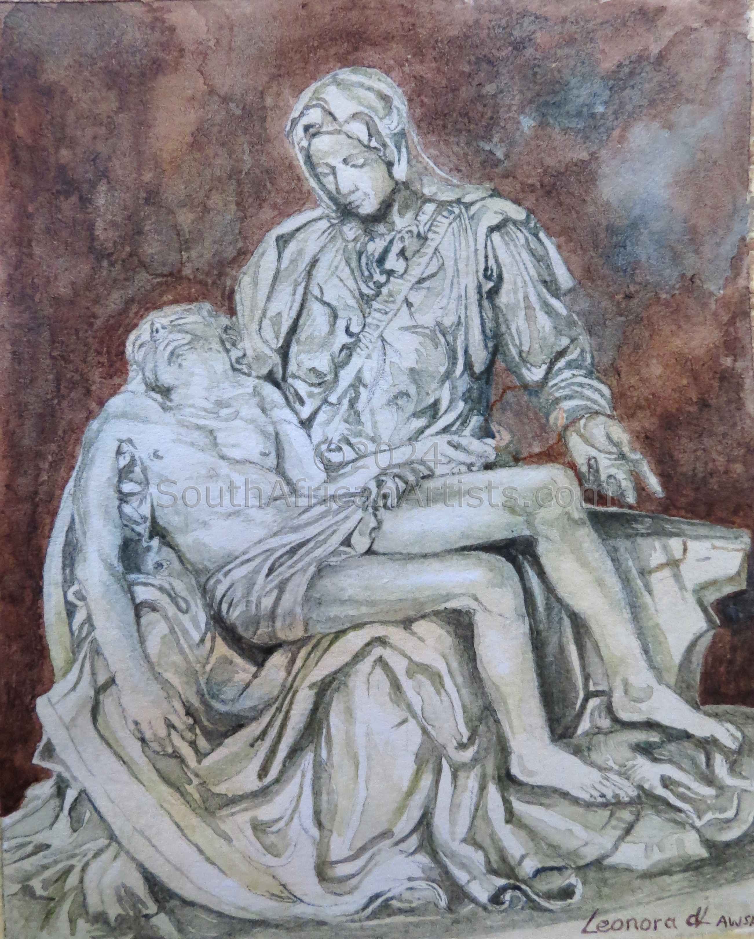 Miniature Pieta by Michelangelo