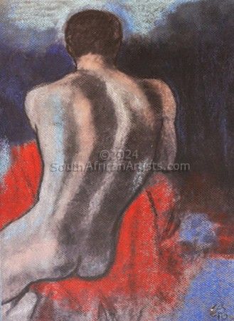 Male Nude From Back