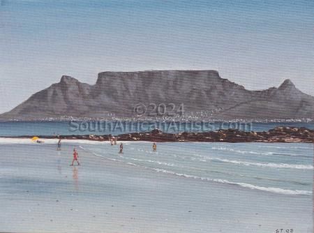 Table Mountain from Big Bay