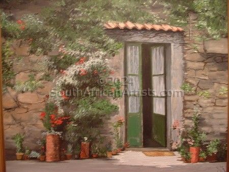 Farmhouse entrance, La Provence
