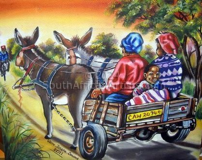 Small Donkey Cart