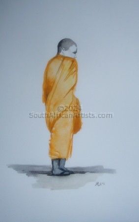 Pensive Monk