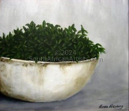 Pot With Greenery 2 