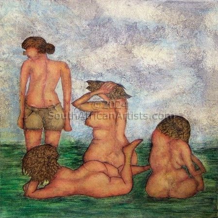 Four Bathers