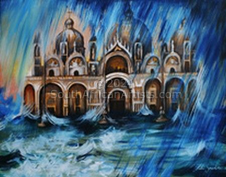 Water - San Marco Cathedral in Venice