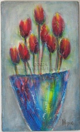 Tulips In Pot #1