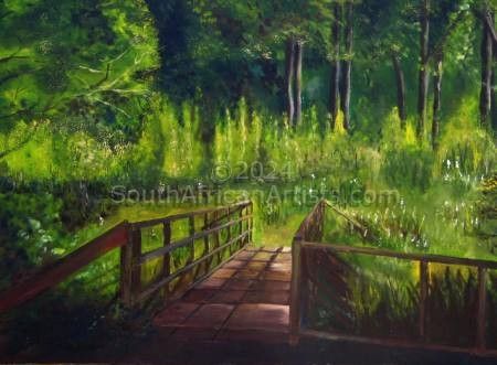 Gardenscape IV: Meadow Bridge