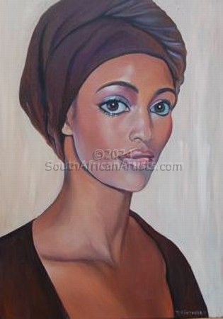 African Beauty. Private Collection.