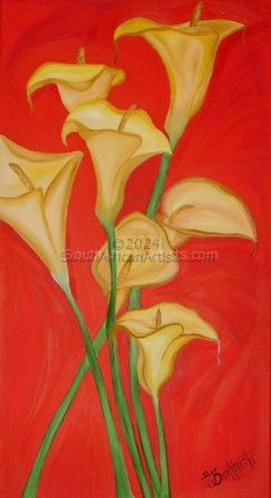 Abstract Lillies