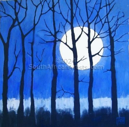 Trees in the Moonlight