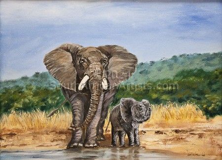 Elephants - big 5 (Lorna Manthe)