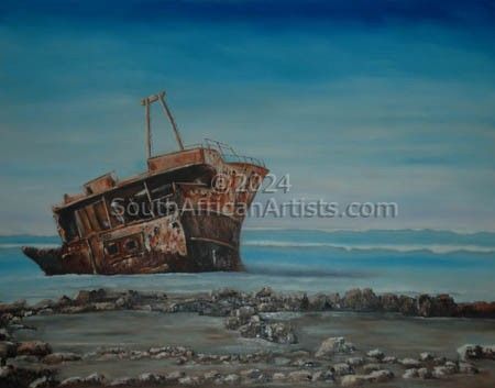 Shipwreck at Agulhas
