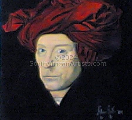 Man in Turban Vermeer Copy