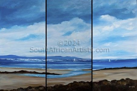 Beach Triptych IV