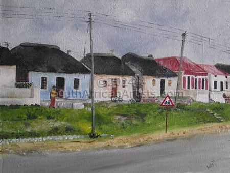 Houses Next to the Road