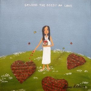"Sowing the seeds of love"