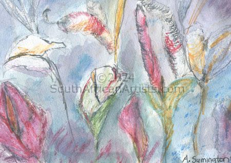 Lilies in Pink