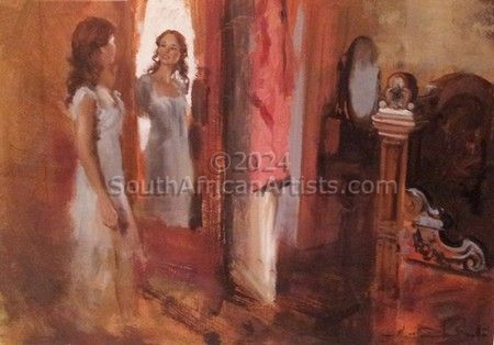 Lady in Mirror