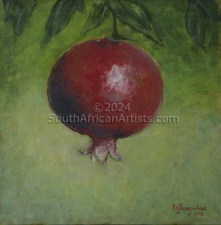Hanging Pomegranate