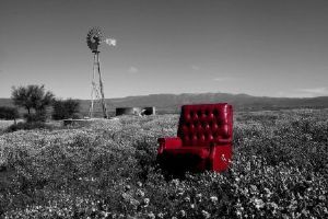 "Karoo Landscape, My Father's Chair"