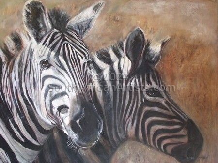 Zebras Portrait