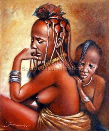 Himba Comforting