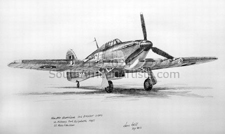 SAAF Hurricane II-C St. Albans PE