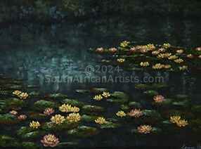 Serene Lily Pond