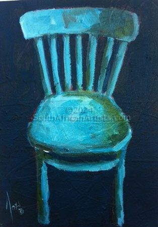 Kitchen Turquoise Chair