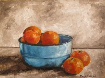 "Tangerines in a Bowl"