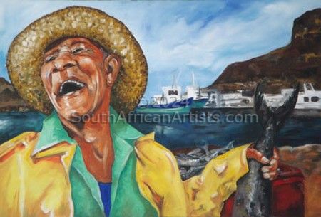 Fisherman at Hout Bay Harbour