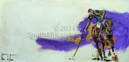 Horse Sport Purple 2