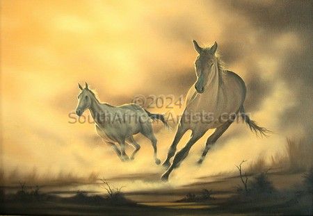 Desert Run - Wild Horses