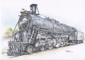 "Locomotive 6 of 8"