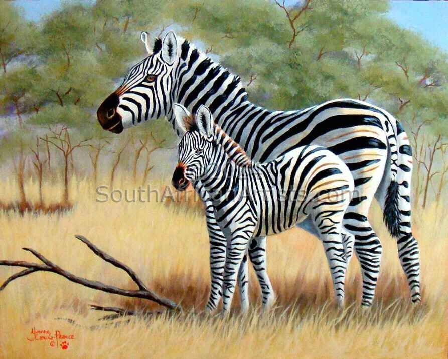 Zebra and Child