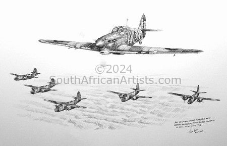 SAAF 1 Squadron Hawker Hurricanes