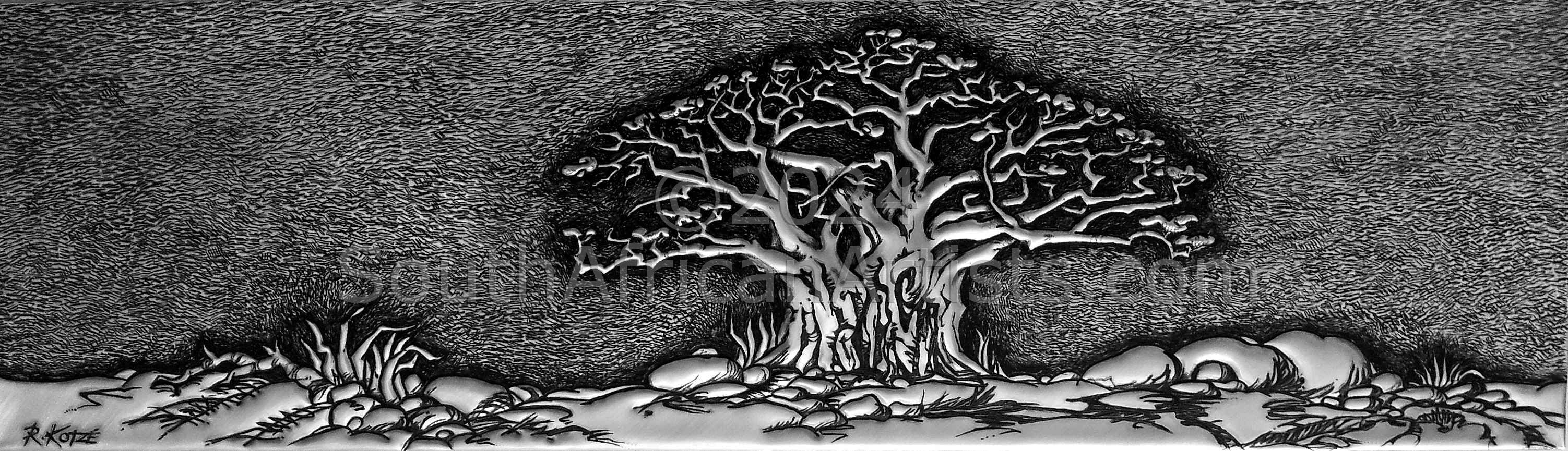 Baobab-Tree of Life 1 in Metal 1/1.