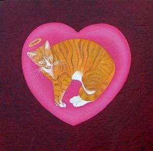"Angelcat Heart-throb"