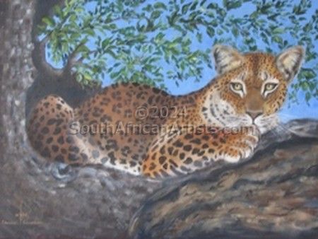 Leopard on the Bough