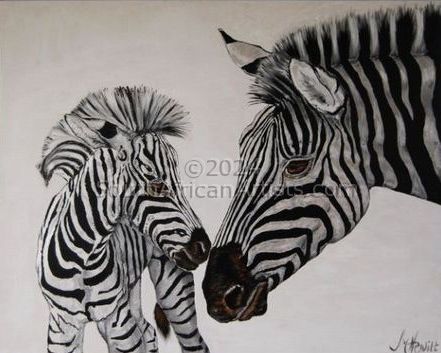 Mother and Punk Zebra 
