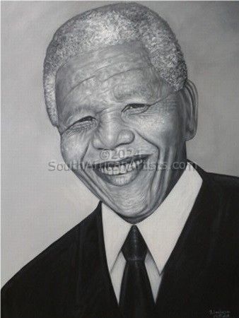 Mandela in Black and White