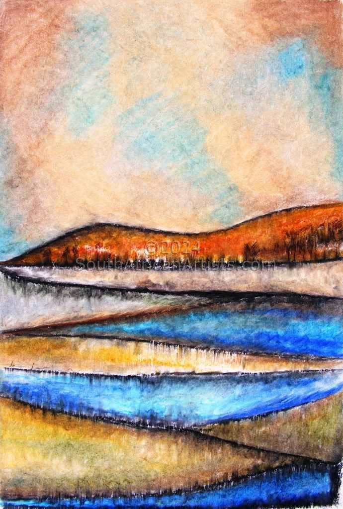 Abstract Water Landscape