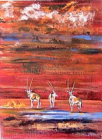 Red Savannah - Gemsbok