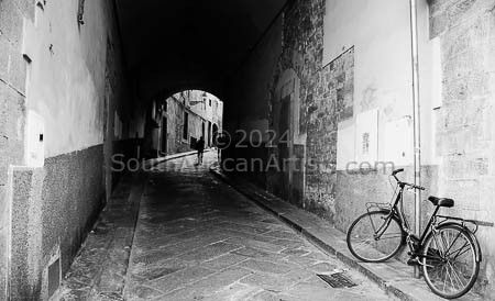 Bicycle in Alley - Florence