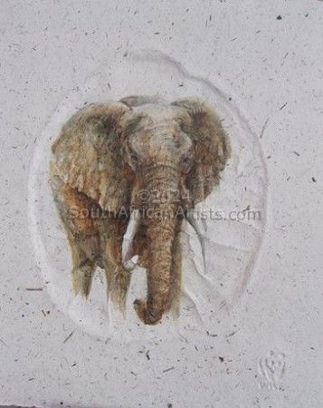 Life Size Footprint & Elephant
