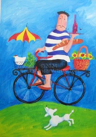 Chef on a Bicycle