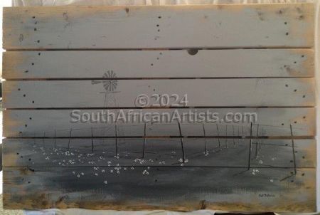 Turning a Pallet into a Canvas 2
