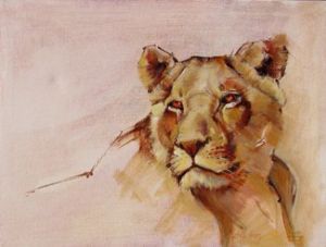 "Portrait of a Lion"